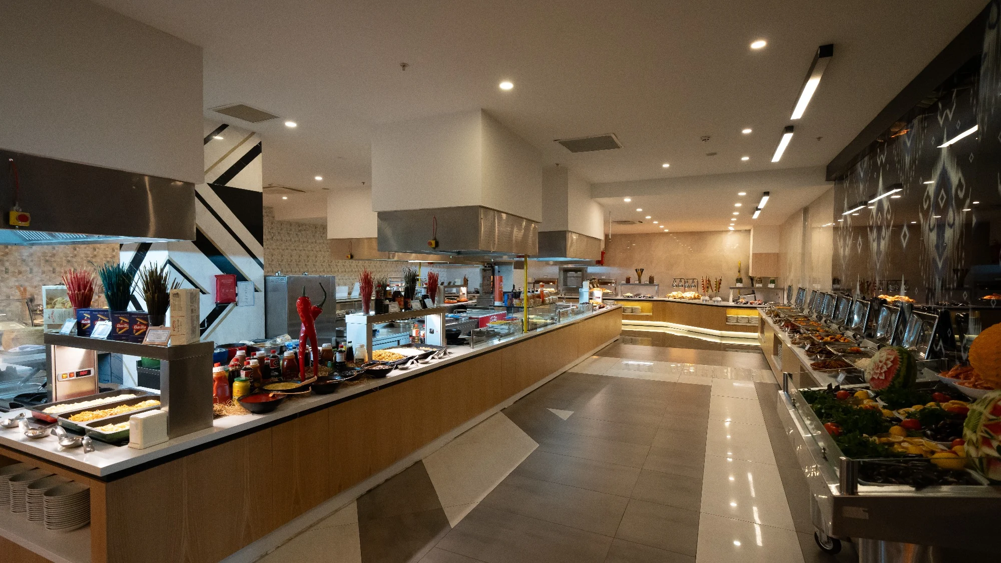 Maxeria Blue Didyma Hotel 2020 mermer ve doğal taş uygulaması, restoran fotoğraf 02