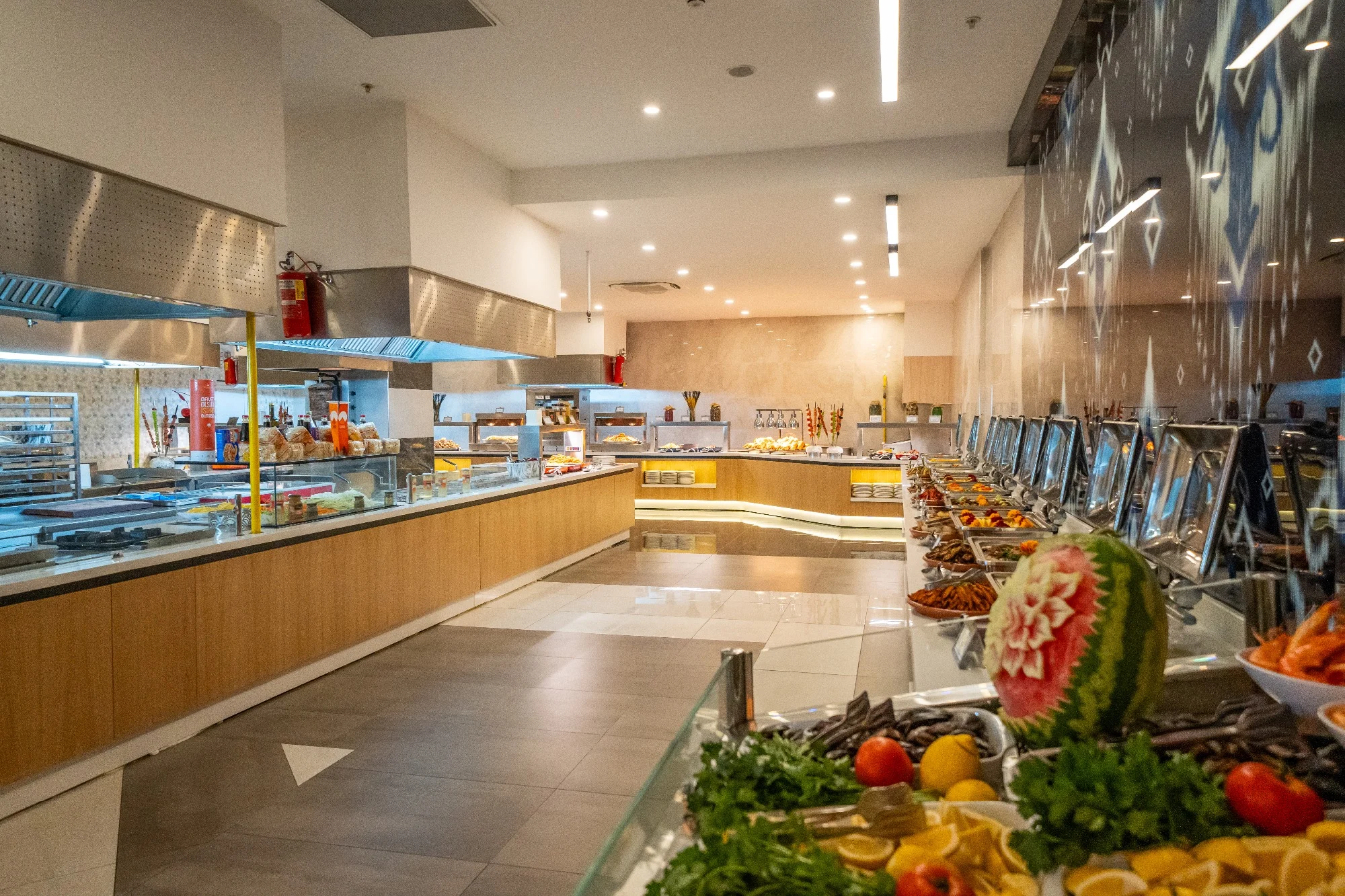 Maxeria Blue Didyma Hotel 2020 mermer ve doğal taş uygulaması, restoran fotoğraf 04