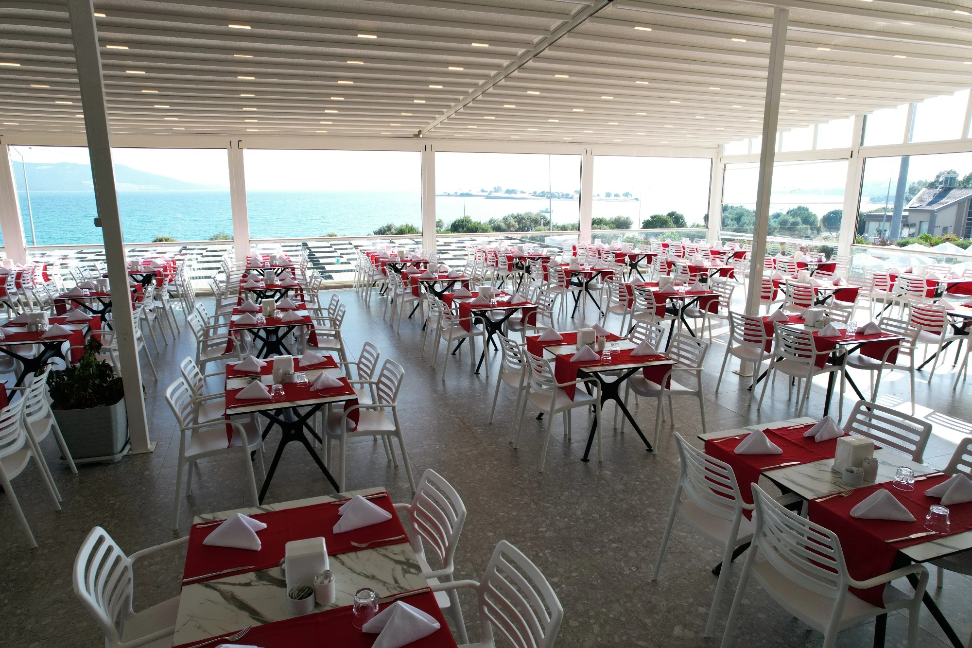 Maxeria Blue Didyma Hotel 2020 restoran ve doğal taş zemin fotoğraf 13