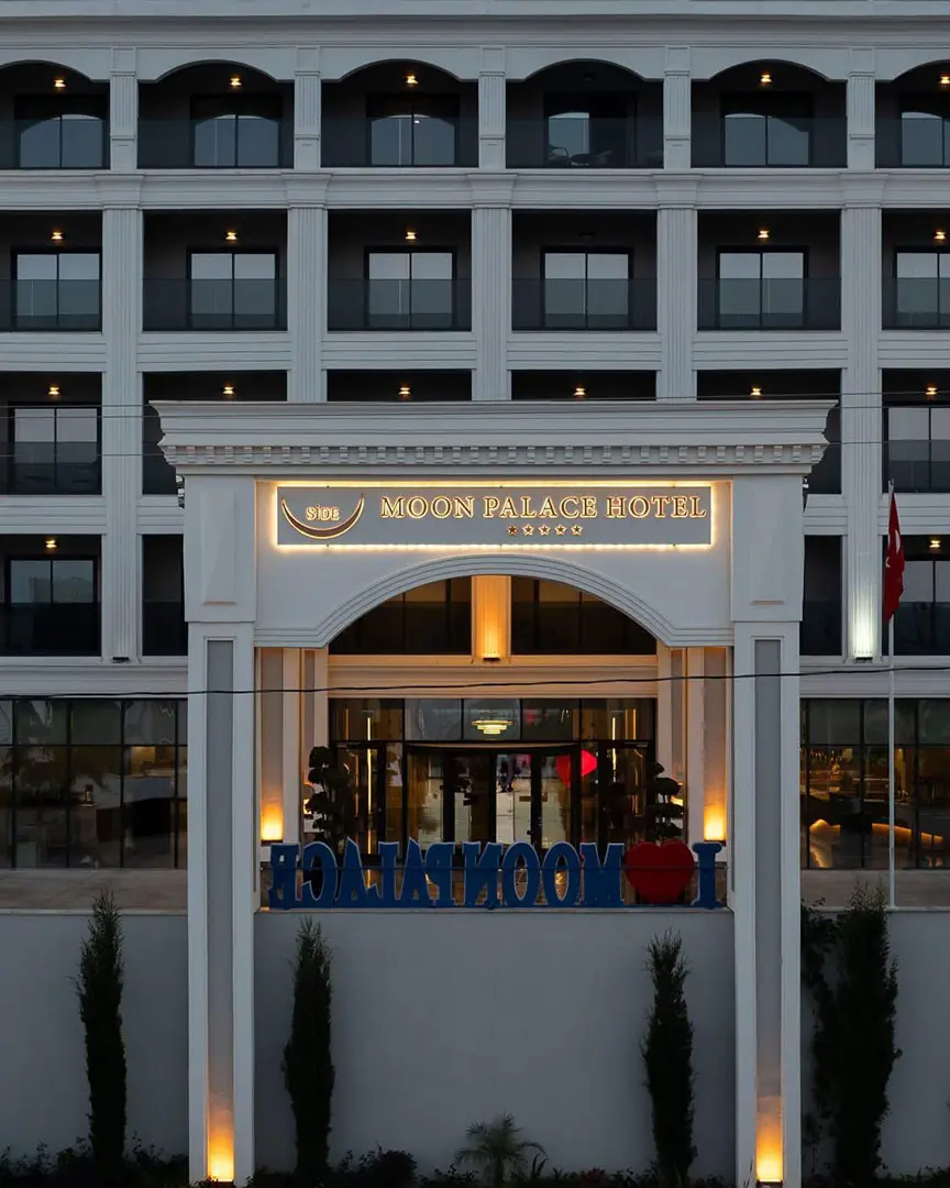 Side Moon Palace Hotel 2024 doğal taş ve mermer uygulamaları